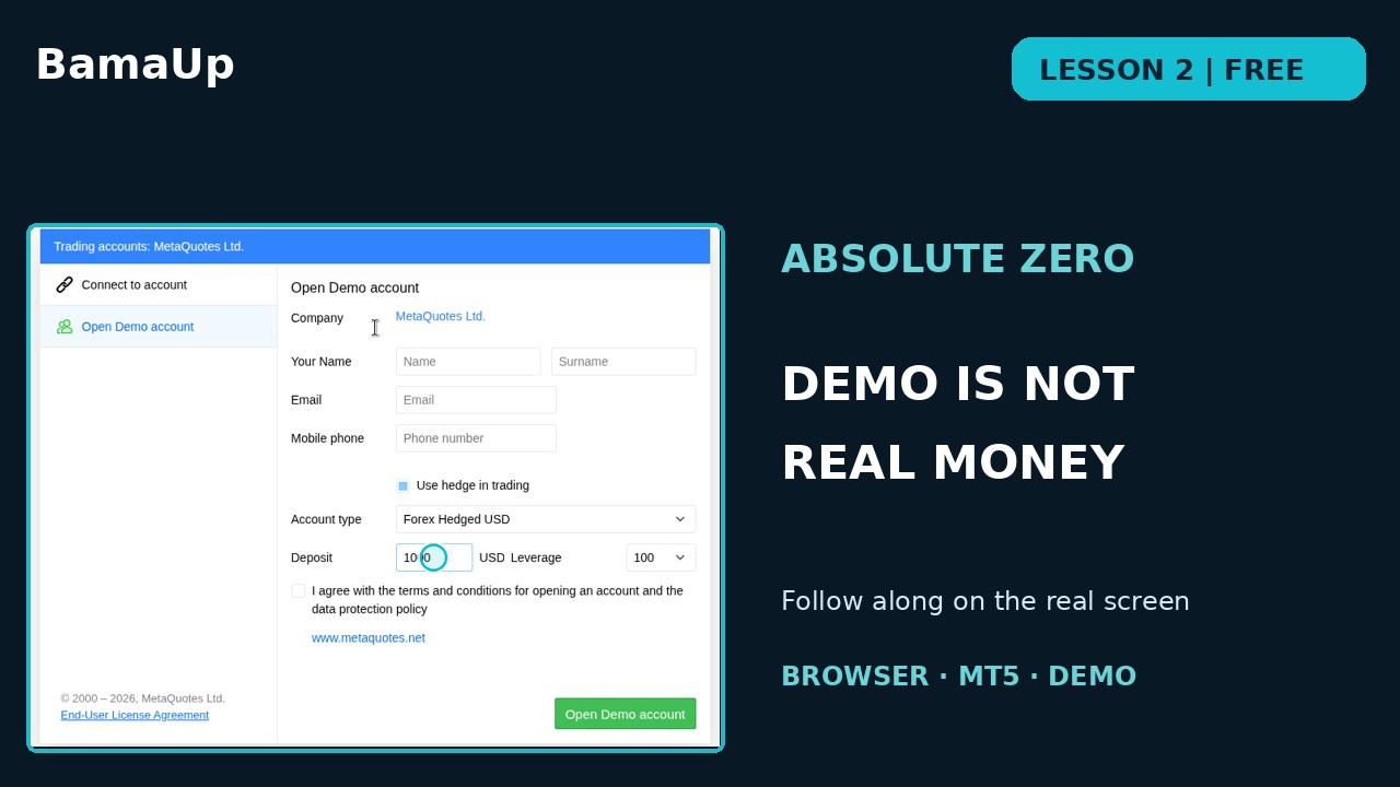 From Opening a Website to Understanding Demo and Live Accounts